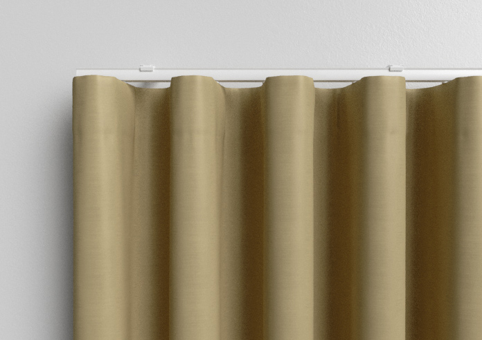 Shima Faux Silk, Latte - Made to Measure Curtains - Image 13